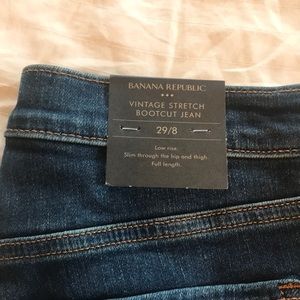 Banana Republic Vintage Stretch Bootcut Jean
